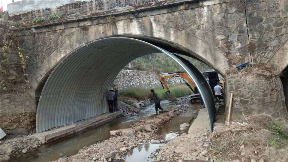 如何正確安裝拼裝金屬波紋涵管、鍍鋅波紋涵管